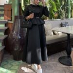 Scuba Etekli İkili Takım (ŞAL HEDİYE) TK100431 - Siyah