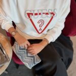 Ges Soi Taş Detay Sweat SWT100437 - Beyaz