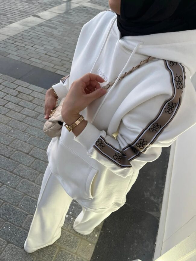 Ges Holi Tasarım Sweat SWT100438- Krem