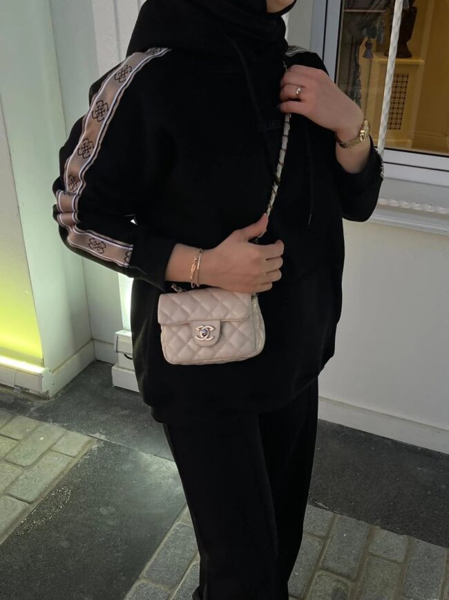 Ges Holi Tasarım Sweat SWT100438- Siyah