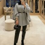 Luna Panço Ceket (Kemer Hediye) CKT100400 - Gri