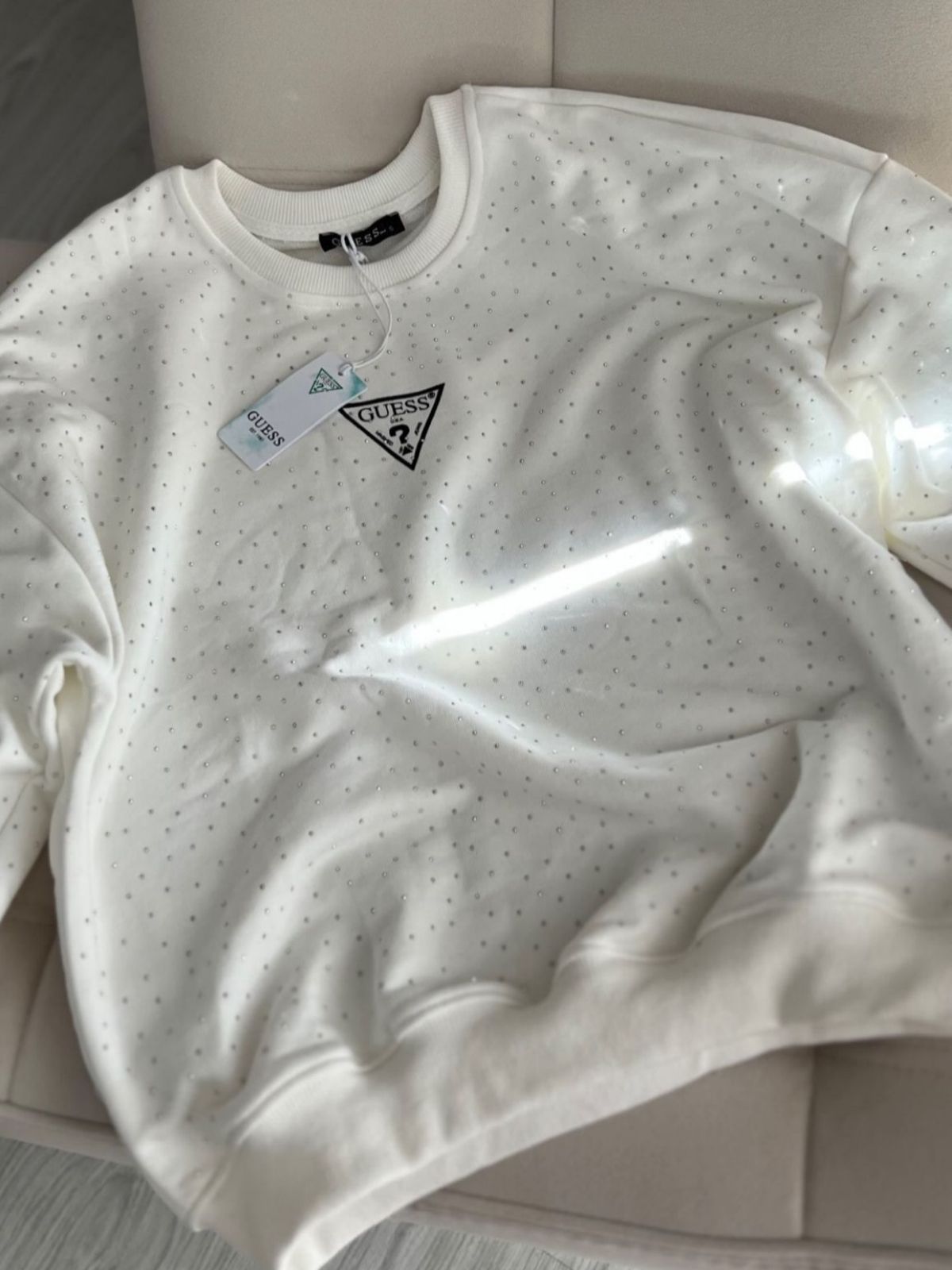 Ges Moni Taş Detay Sweat SWT100434- Beyaz - Görsel 2