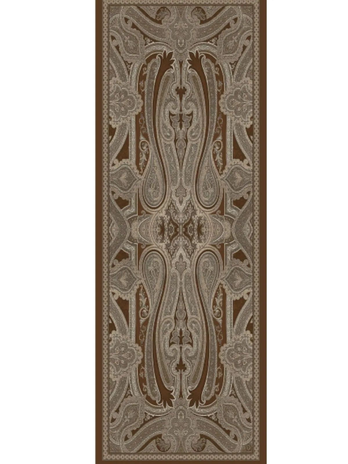 Rüya Tınısı Desen Şal  469-018 - V-5 - Karamel - Görsel 3