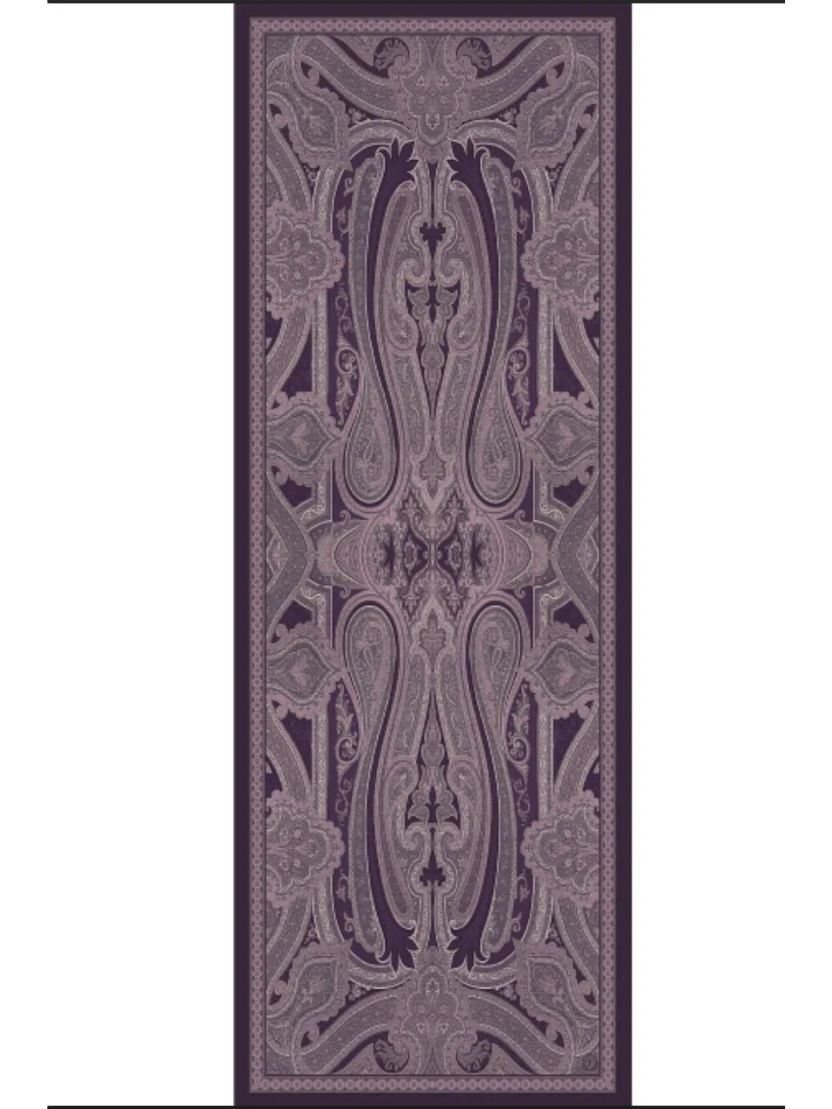 Rüya Tınısı Desen Şal 469-018 - V-15 - Eflatun - Görsel 3