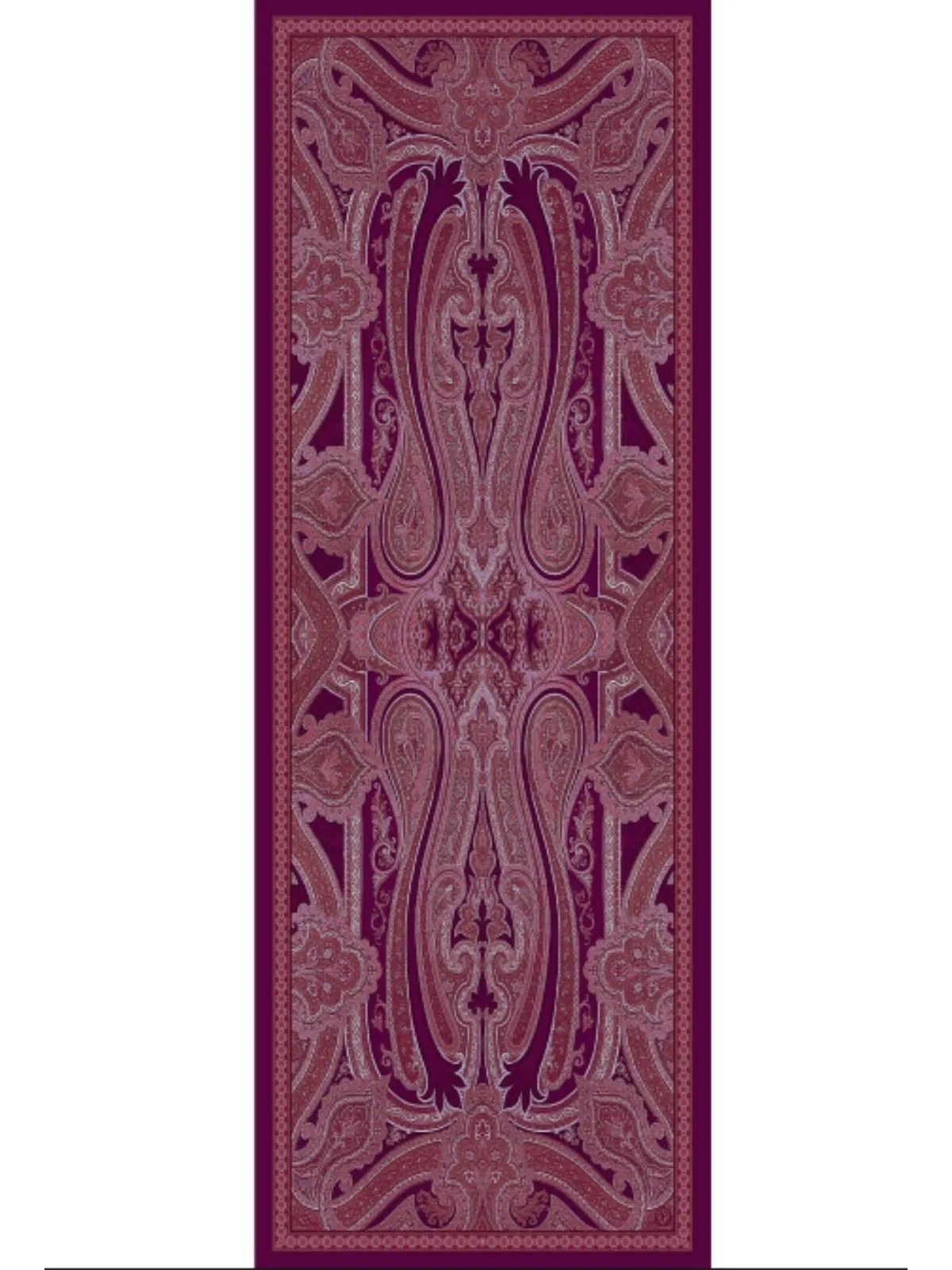 Rüya Tınısı Desen Şal 469-018 - V-19 - Mercan - Görsel 3