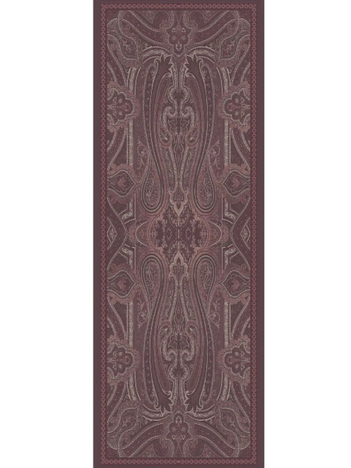 Rüya Tınısı Desen Şal 469-018 - V-20 - Mürdüm - Görsel 2