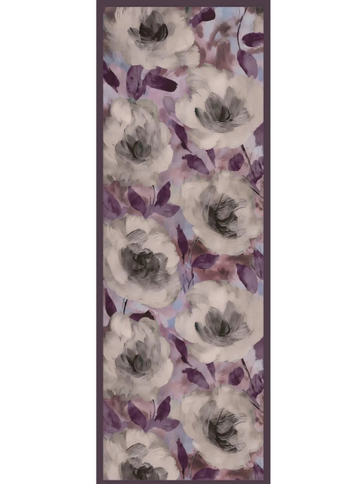 Nazende Desen Şal  469-020 - V-20 -  Leylak - Görsel 2