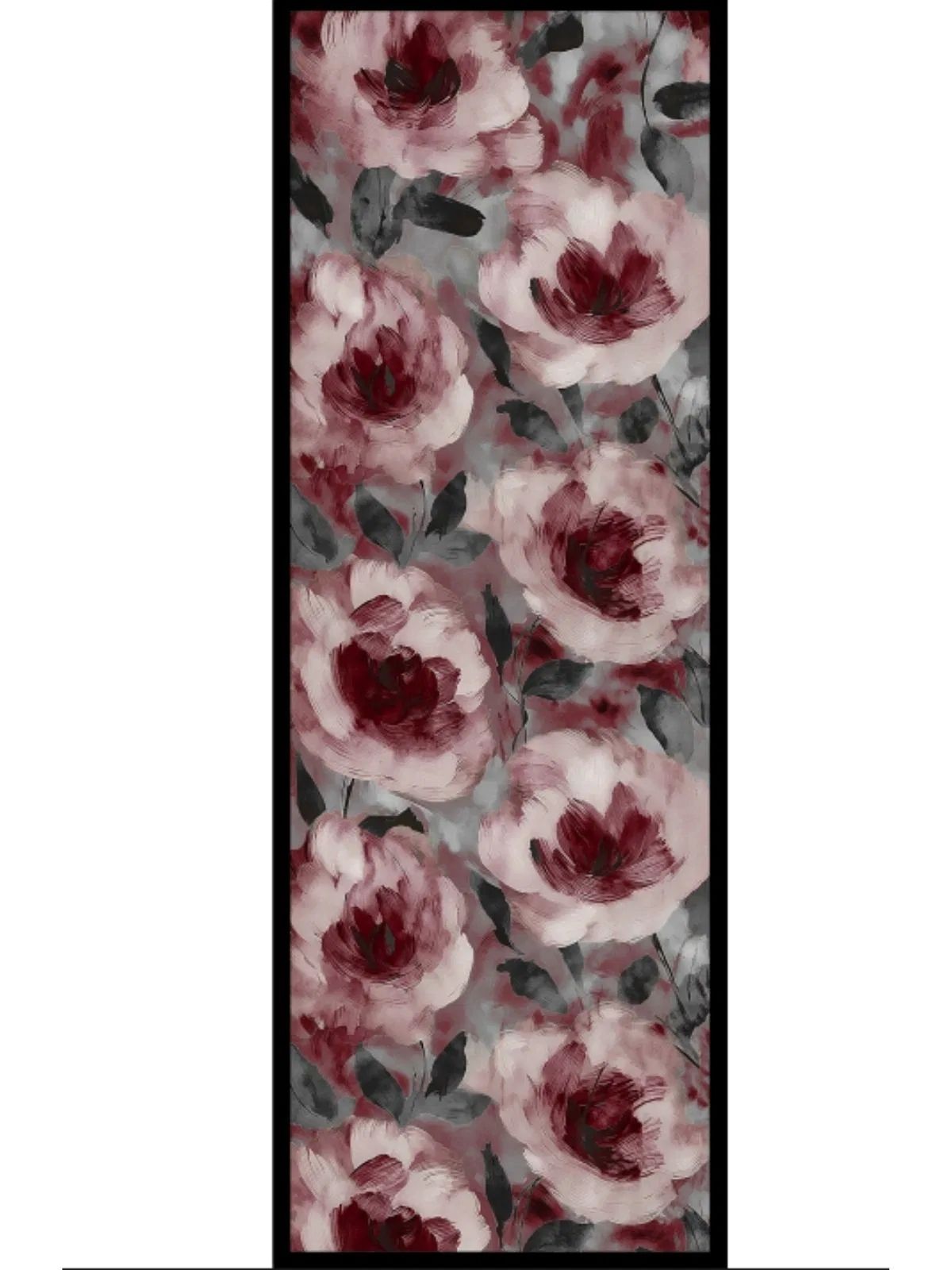 Nazende Desen Şal 469-020 - V-16 - Bordo - Görsel 2