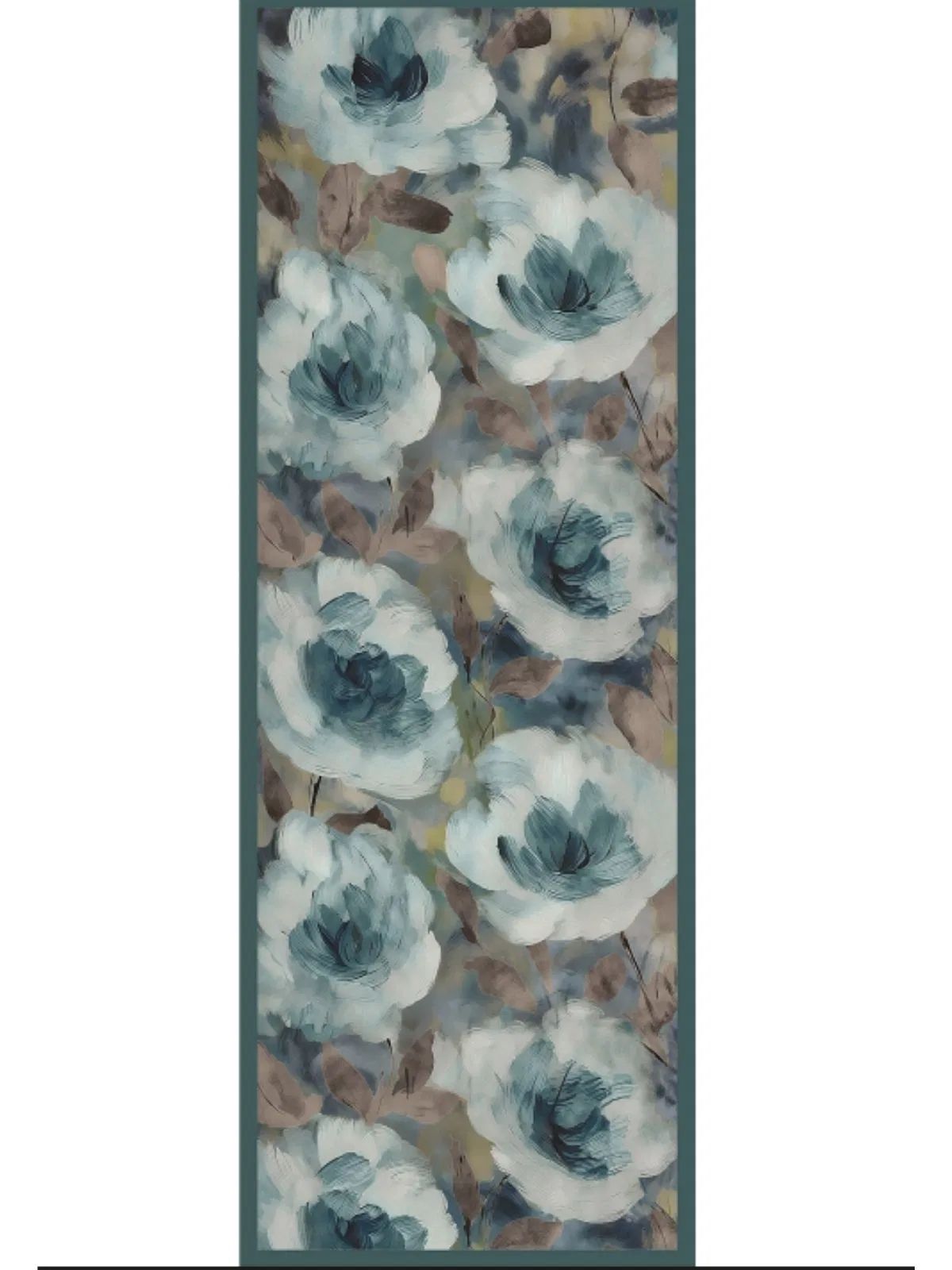 Nazende Desen Şal 469-020 - V-14 - Turkuaz - Görsel 2