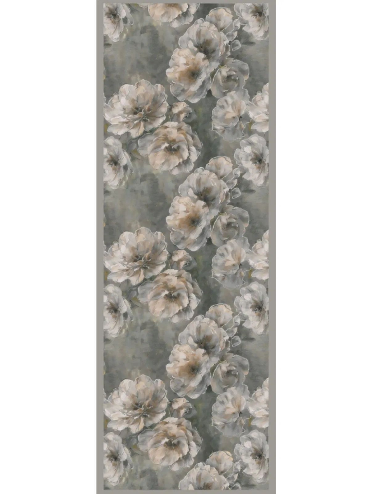 Zemheri Desen Şal 469-023 - V-4 - Dumanlı Gri - Görsel 3