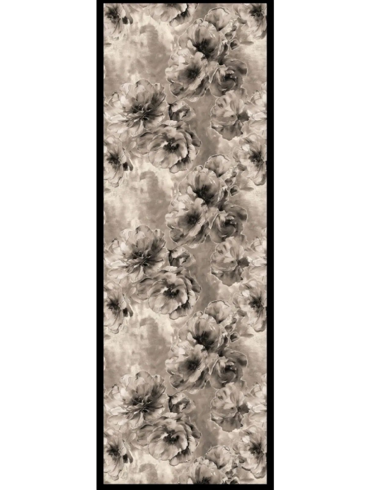 Zemheri Desen Şal 469-023 - V-1 - Dumanlı Siyah - Görsel 2