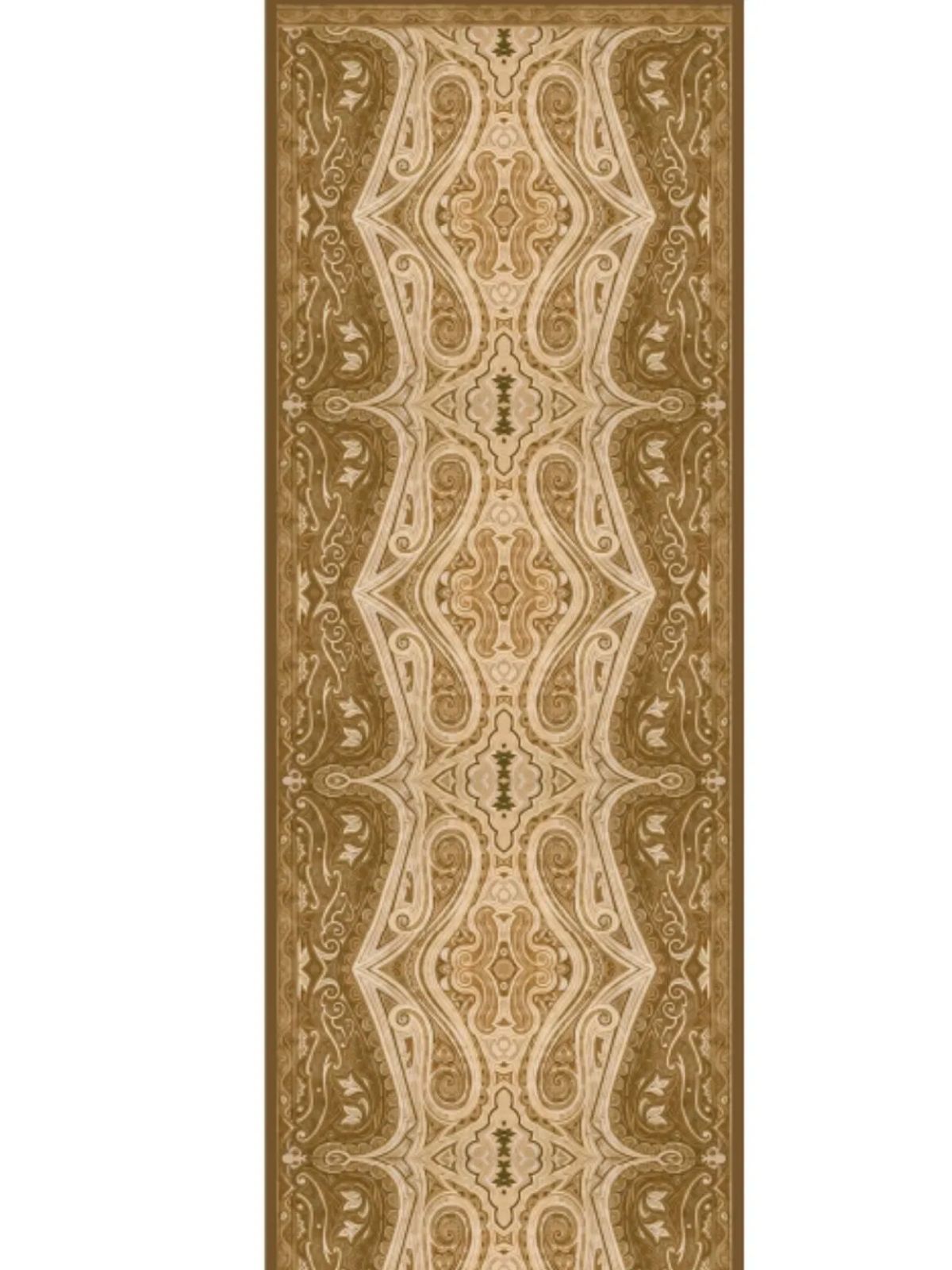 Mirşah Desen Şal  469-021 - V-10 - Karamel - Görsel 2