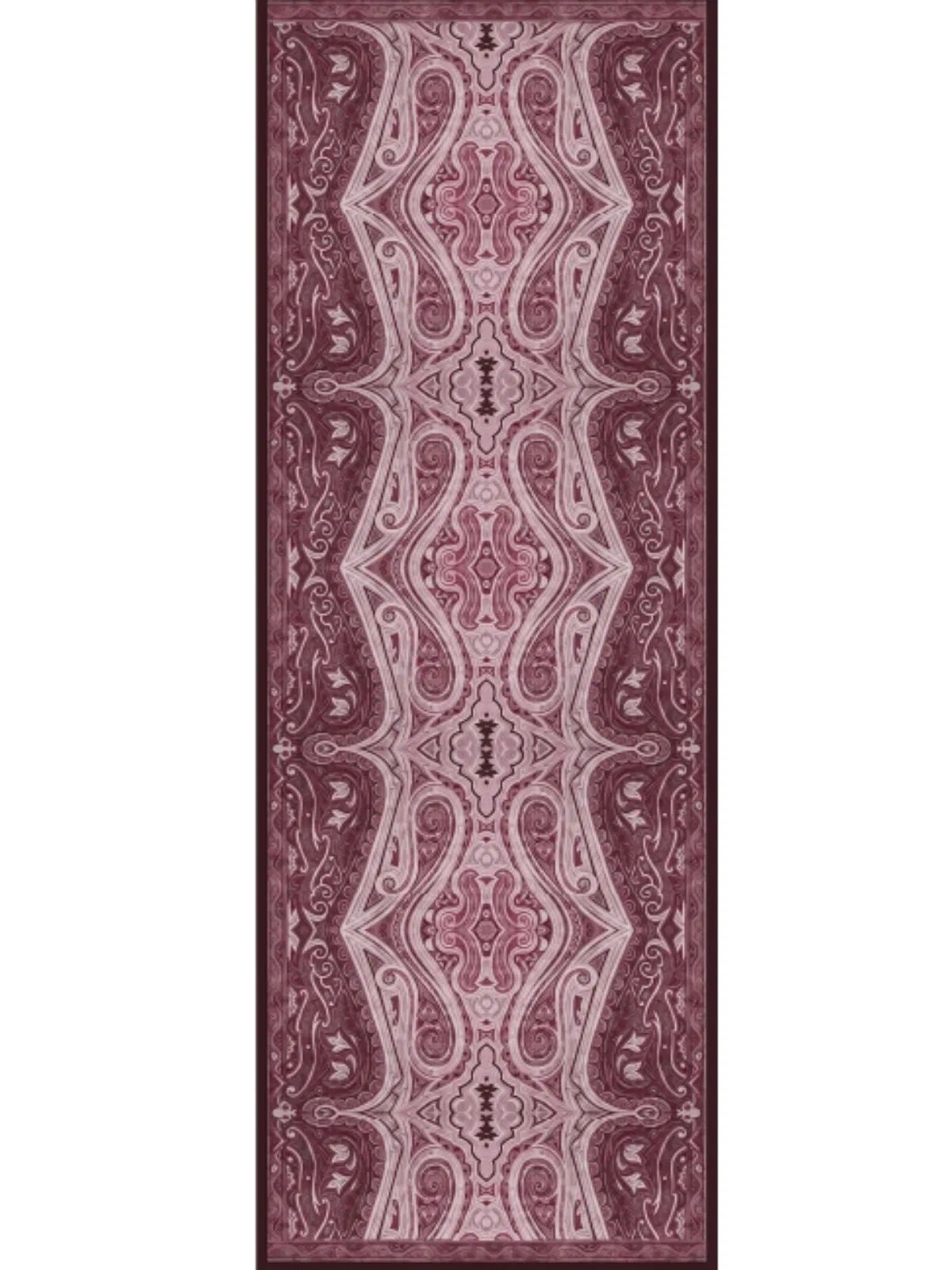 Mirşah Desen Şal 469-021 - V-3 - Vişne Çürüğü - Görsel 2