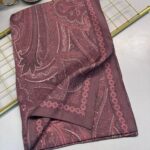 Rüya Tınısı Desen Şal  469-018 - V-20 - Mürdüm