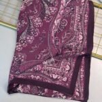 Ravza Desen Şal  469-019 - V-6 - Eflatun