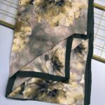 Zemheri Desen Şal  469-023 - V-11 -  Koyu Yeşil