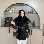 Pena Kürk Yaka Detaylı Mont DŞ100285 - Siyah