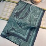 Rüya Tınısı Desen Şal  469-018 - V-18 - Petrol