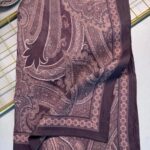 Rüya Tınısı Desen Şal  469-018 - V-9 - Vişne Çürüğü