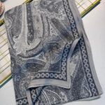 Rüya Tınısı Desen Şal  469-018- V-10 - Gri