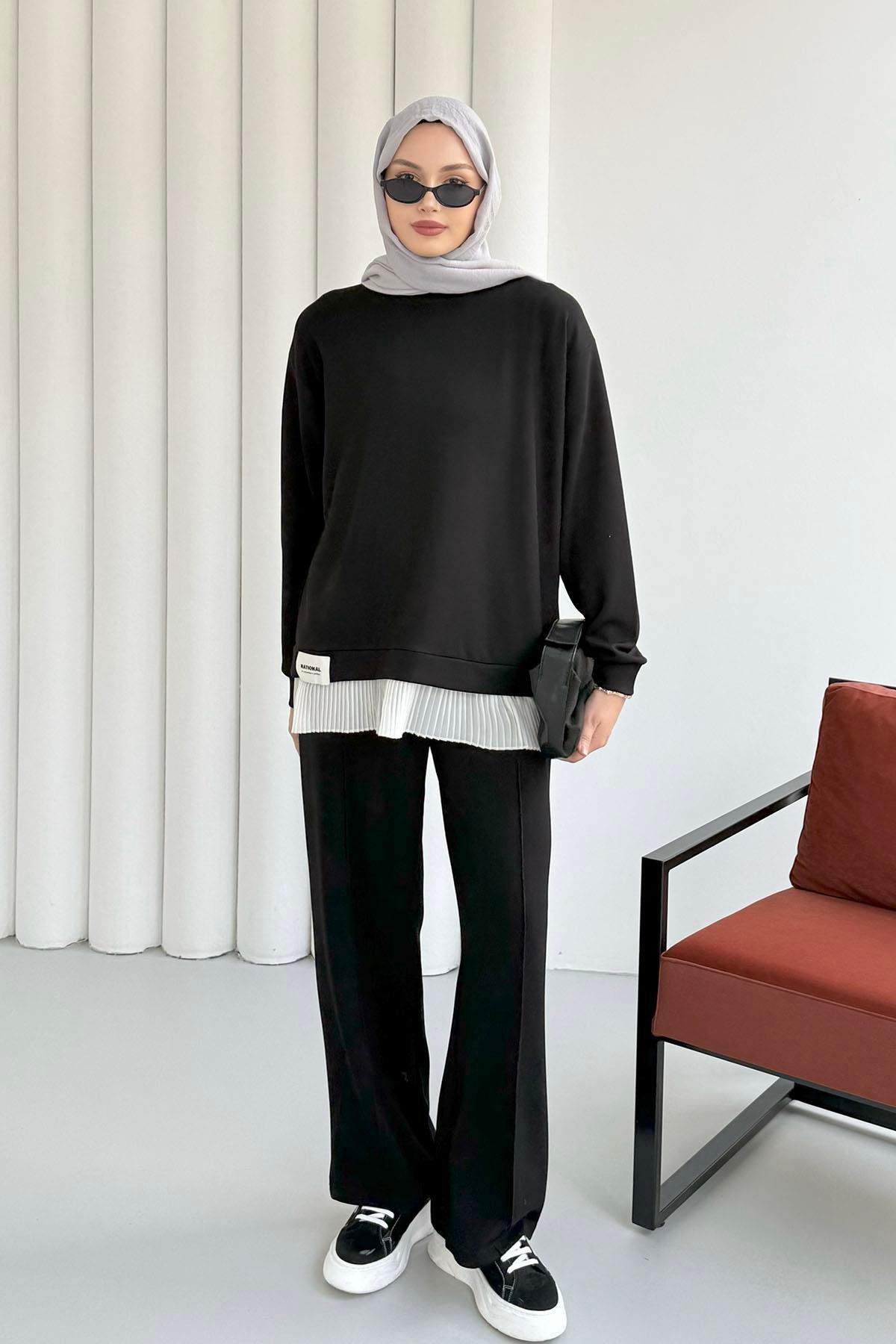 Loliy Oysho İkili Takım TKM100283 – Siyah