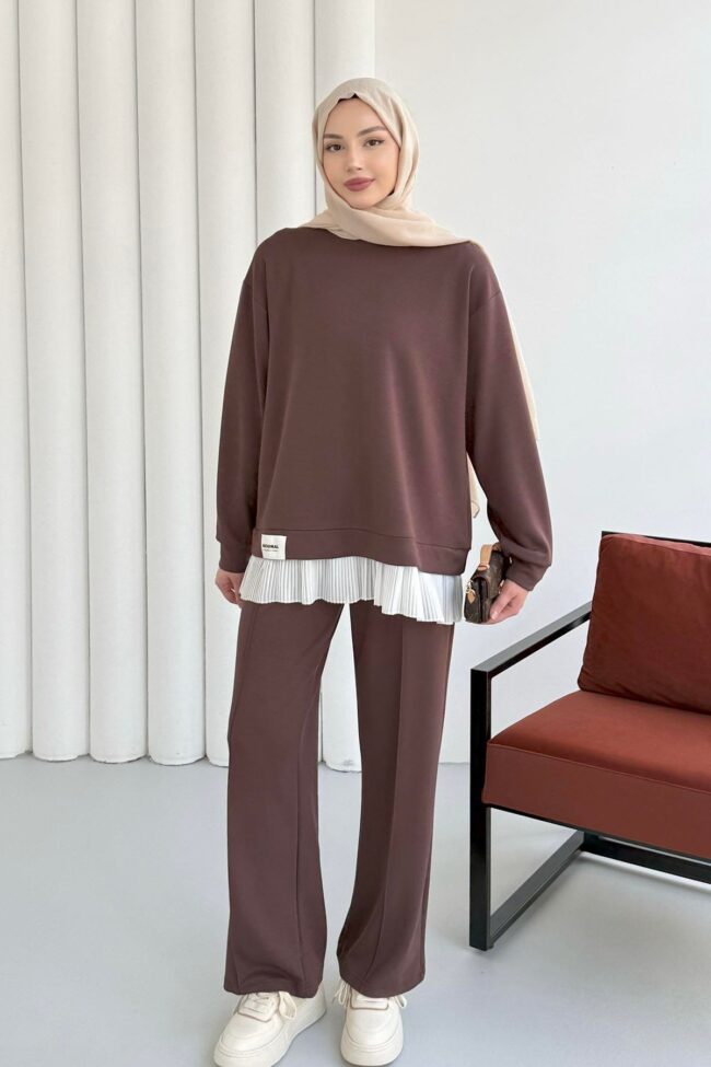 Loliy Oysho İkili Takım TKM100283 – Kahve