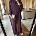 Premium Oysho Edoril İkili Takım TK100255 - Bordo