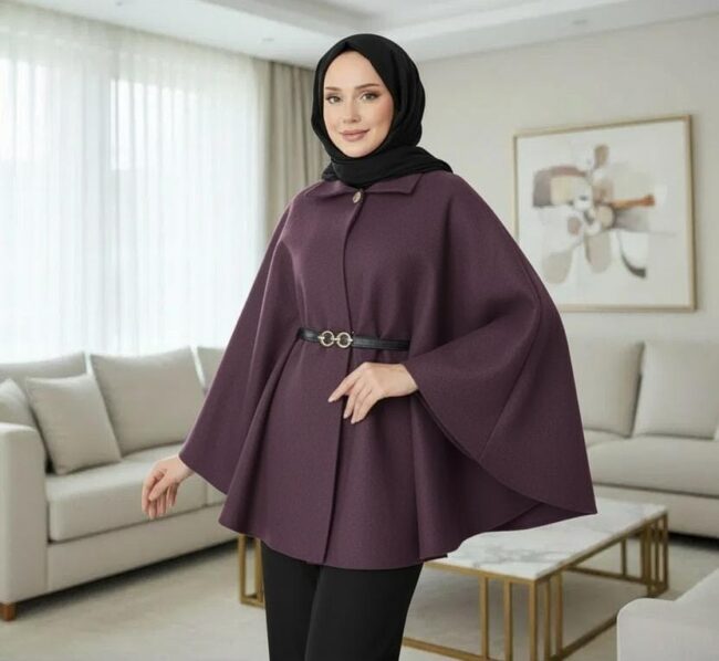 Luna Panço Ceket (Kemer Hediye) CKT100400 - Mor