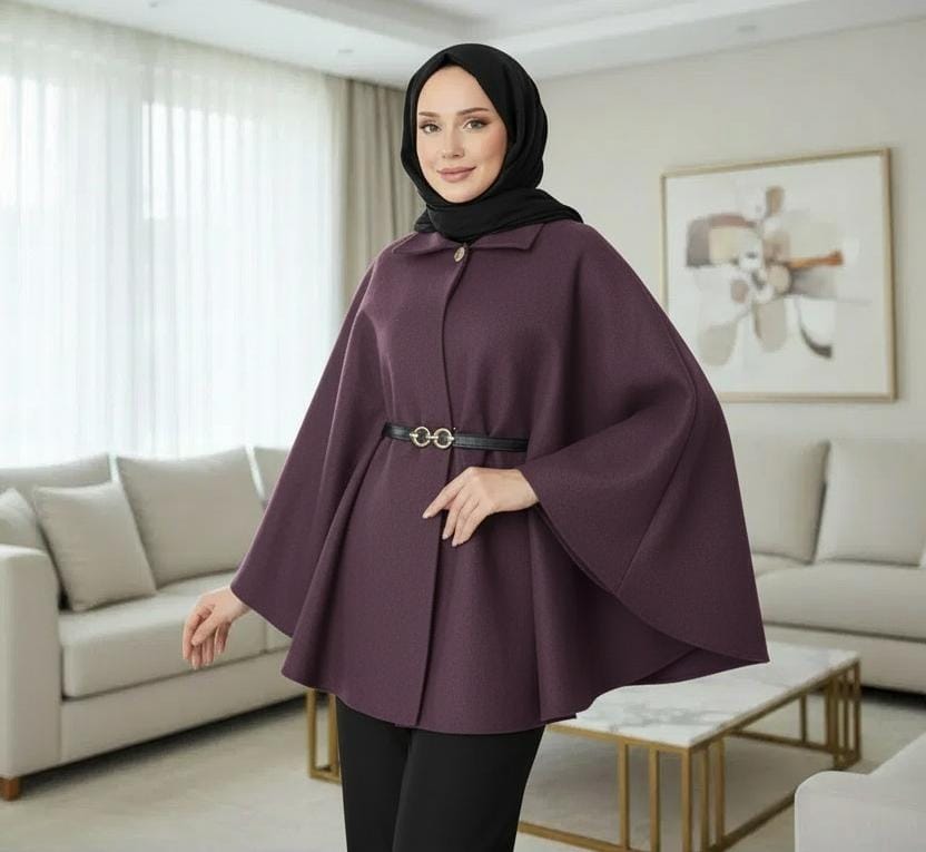 Luna Panço Ceket (Kemer Hediye) CKT100400 - Mor